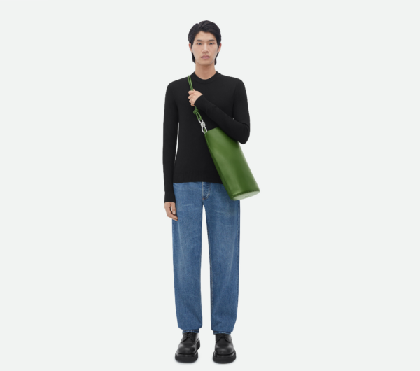 Tui Bottega Veneta Medium Knot Bucket 'Avocado' 730676V2BE03139