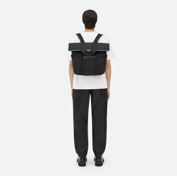 Tui Bottega Veneta Small Voyager Backpack 'Black' 730738V1S848803