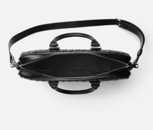 Tui Bottega Veneta Large Intrecciato Briefcase 'Black' 732069V2E418803