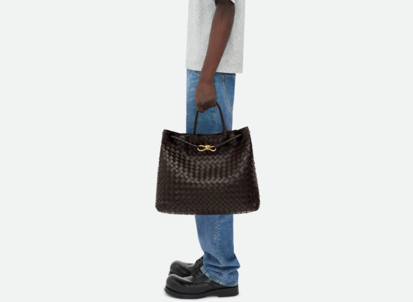 Tui Bottega Veneta Large Andiamo 'Fondant' 743575VCPP12272