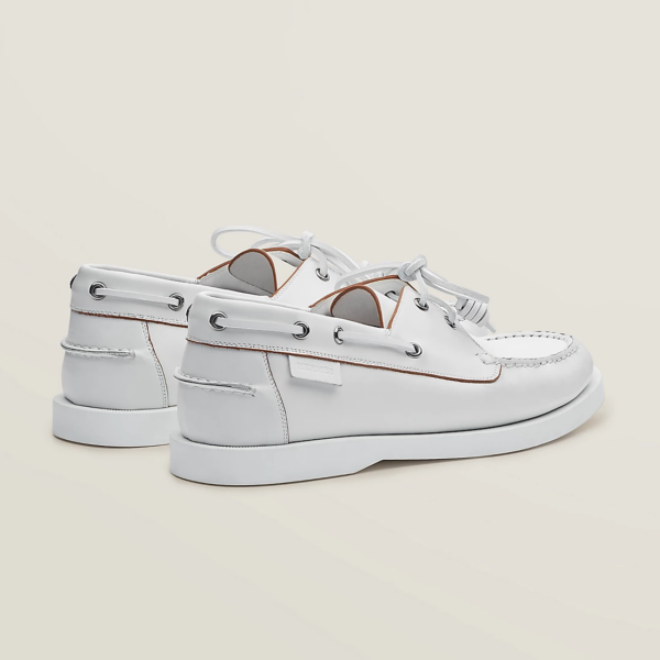 Giày Hermes Ecoutille Loafer 'White' H221958ZA90410 - Ảnh 2