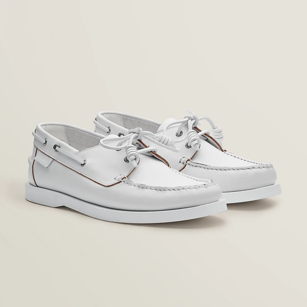 Giày Hermes Ecoutille Loafer 'White' H221958ZA90410 - Ảnh 3