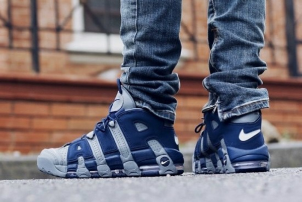 Giày Nike Air More Uptempo 'Georgetown Hoyas' 921948-003 - Ảnh 4
