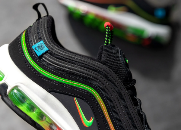 Giày Nike Air Max 97 'Worldwide Pack Black' CZ5607-001 - Ảnh 6