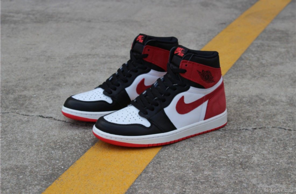 Giày Nike Air Jordan 1 Retro High Track 'Red' 555088-112 - Ảnh 5