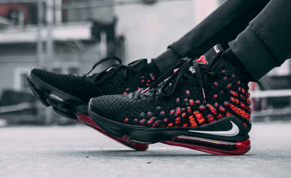Giày Nike LeBron 17 GS 'Infrared VI' BQ5594-006 - Ảnh 6