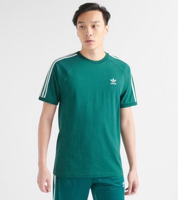 Áo Adidas 3 Stripes Tee Green ED5956 - Ảnh 5
