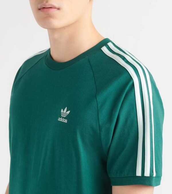 Áo Adidas 3 Stripes Tee Green ED5956 - Ảnh 4
