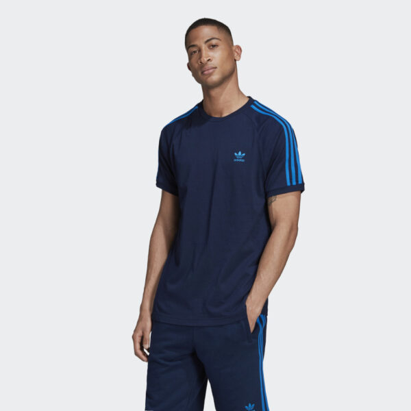 Bộ Adidas 3 Stripes Set Blue ED5957 EJ9691 - Ảnh 3