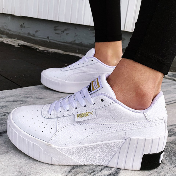 Giày Puma Wmns Cali Wedge 'White' 373438-03 - Ảnh 4