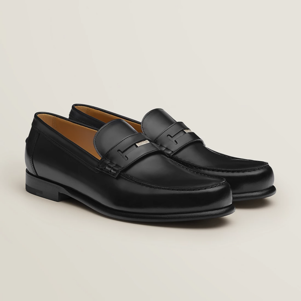 Giày Hermes Edgar Loafer 'Black' H221979ZA01415 - Ảnh 3