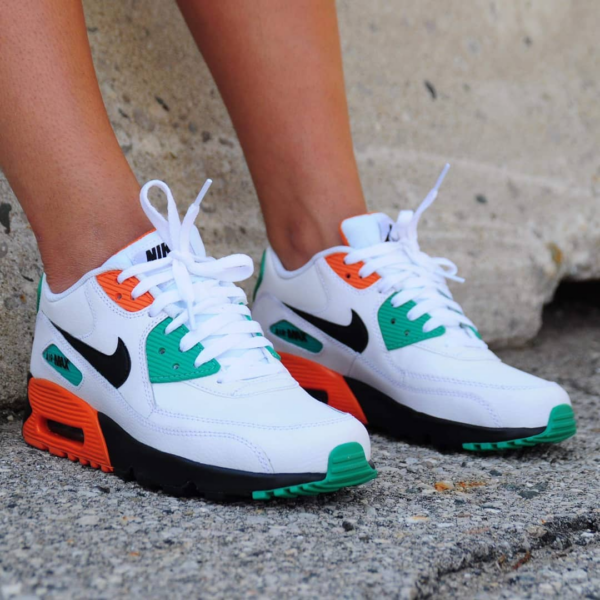 Giày Nike Air Max 90 Leather Starfish Kinetic 'Green' 833412-119 - Ảnh 2