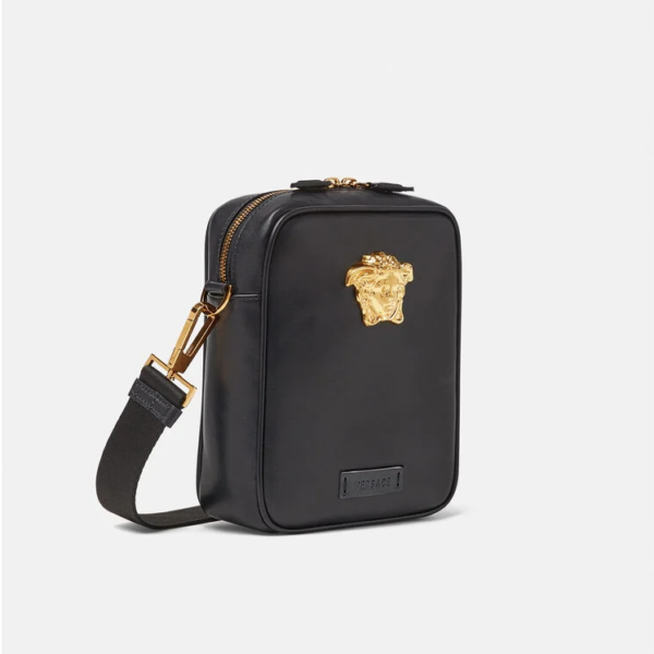 Túi Versace La Medusa Leather Mini Black 1000721-DVT8ME-1B00V - Ảnh 2