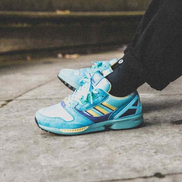 Giày Adidas ZX 8000 'Light Aqua' EE4754 - Ảnh 2