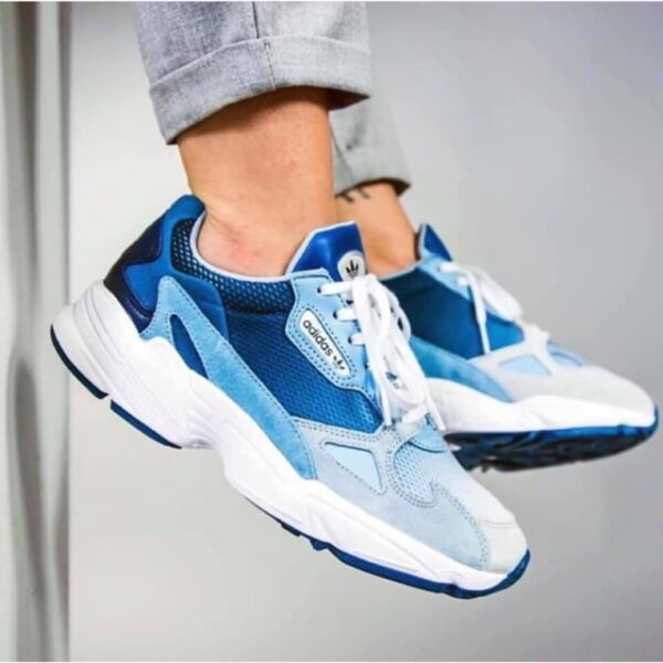 Giày Adidas Wmns Falcon Glow Blue EE5104 - Ảnh 4