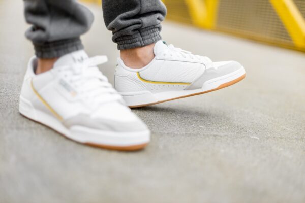 Giày Adidas Wmns Continental 80 'White Semi Frozen Yellow' EE5561 - Ảnh 6