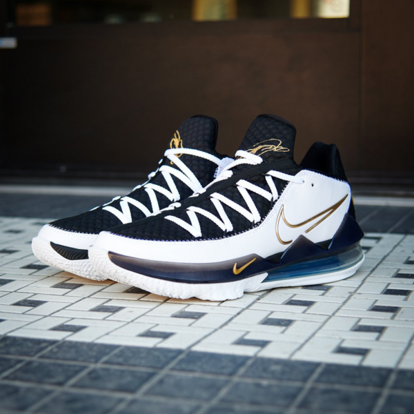 Giày Nike LeBron 17 Low 'Metallic Gold' CD5007-101 - Ảnh 5