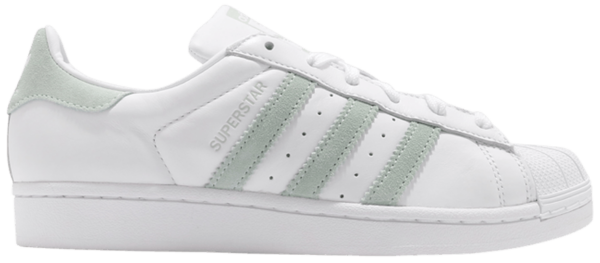 Giày Adidas Wmns Superstar 'White Vapour Green' EE7401