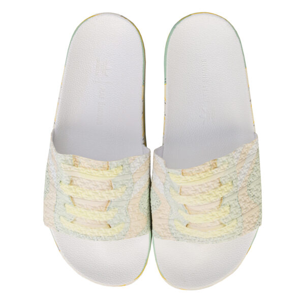 Dép Adidas Raf Simons x Peach Adilette Slides 'Trompe L'oeil' EE7957 - Ảnh 2