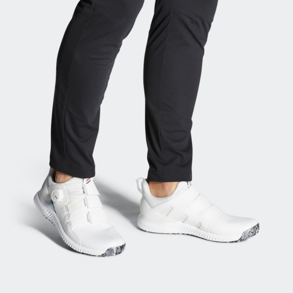 Giày Golf Adidas Adicross Bounce Boa 2.0 'Triple White' EE9153 - Ảnh 2