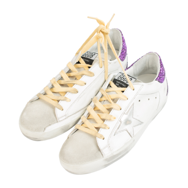 Giày Golden Goose Superstar 'Purple Glitter' GWF00102-F000251-10256 - Ảnh 4