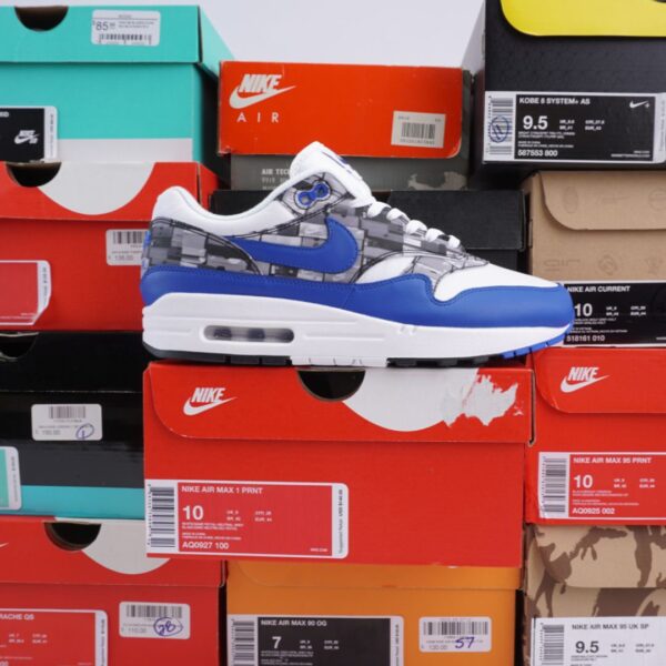 Giày Nike Air Max 1 Atmos We Love Nike 'Game Royal' AQ0927-100 - Ảnh 2