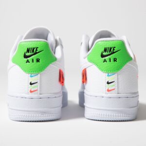 Alternative view of Giày Nike Wmns Air Force 1 '07 SE 'Worldwide Pack Flash Crimson' CT1414-100