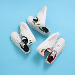 Giay Adidas Stan Smith Green with Golden Heel Tab FZ5395