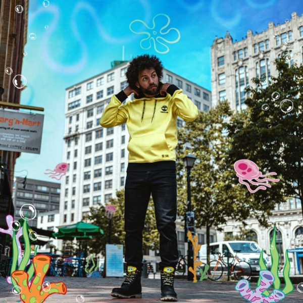 Giày Timberland SpongeBob SquarePants x 6 Inch 'Black' TB0A22TF-001 - Ảnh 2