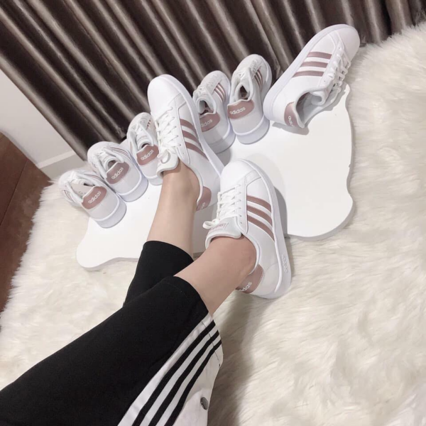 Giày Adidas Grand Court K EF0101 - Ảnh 3
