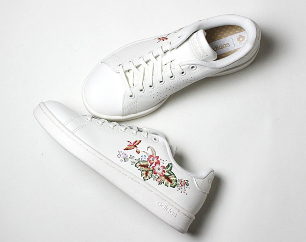 Giày Adidas Wmns Advantage 'Rio White'  EF0135 - Ảnh 4