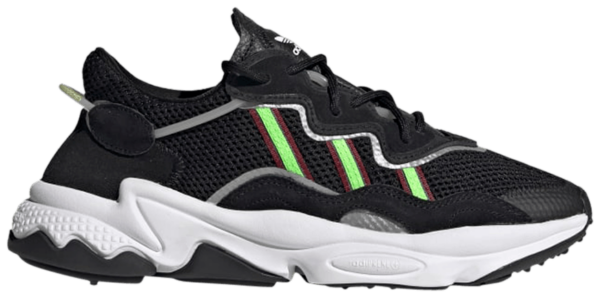 Giày Adidas Wmns Ozweego 'Black Solar Green' EF0158