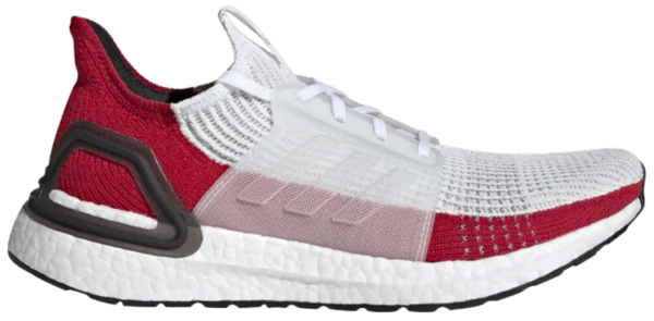 Giày Adidas UltraBoost 19 'White Scarlet' EF1341