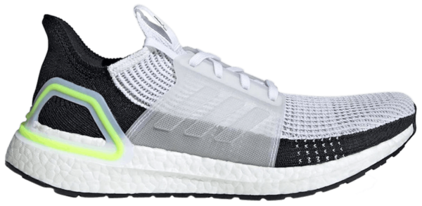 Giày Adidas UltraBoost 19 'White Yellow' EF1344
