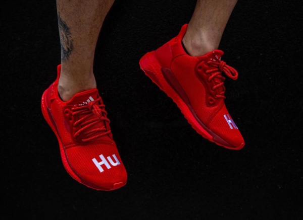 Giày Adidas Pharrell x Solar Hu Glide 'Power Red' EF2381 - Ảnh 2
