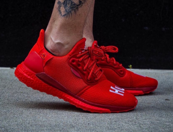Giày Adidas Pharrell x Solar Hu Glide 'Power Red' EF2381 - Ảnh 3