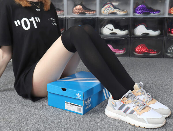 Giày Adidas Nite Jogger 'Glow Orange' EF5426 - Ảnh 4