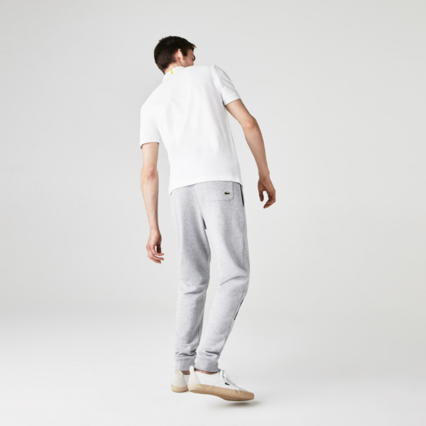 Áo Lacoste Men's National Geographic White Polo Shirt PH6286-6NW - Ảnh 3