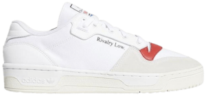Giày Adidas Rivalry Low 'White Glory Red' EF6418