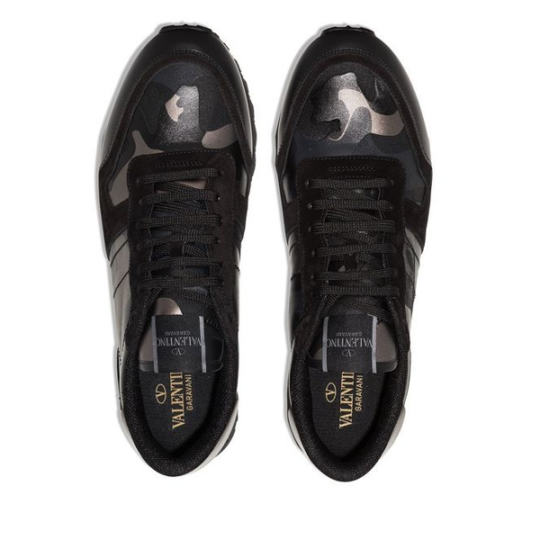 Giày Valentino Rockrunner 'Camouflage Noir Metallic' WY2S0723NTAE43 - Ảnh 3