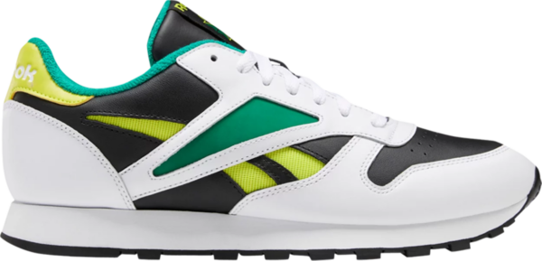 Giày Reebok Classic Leather Mark 'Black Hero Yellow'