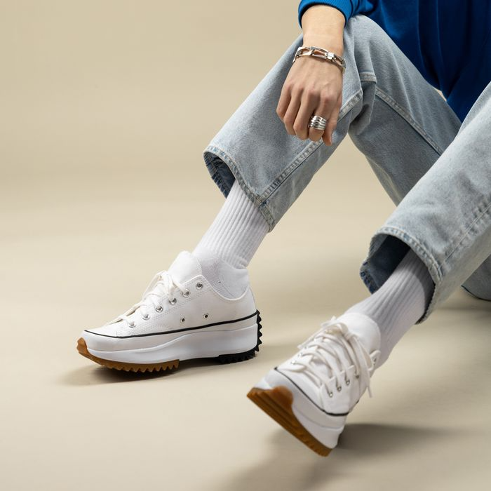 Giày Converse Run Star Hike Low White 168817C - Ảnh 5