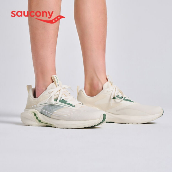 Giày Saucony Coyote Hybrid 'White Green' S28162-1 - Ảnh 4