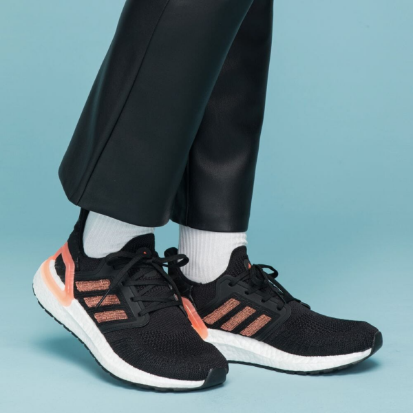 Giày Adidas Ultraboost 20 'Core Black Solar' EG0717 - Ảnh 5
