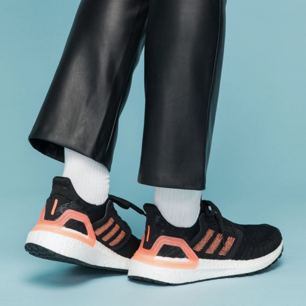 Giày Adidas Ultraboost 20 'Core Black Solar' EG0717 - Ảnh 6