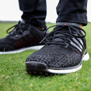 Alternative view of Giày Golf Adidas Tour 360 XT-SL 'Black Scarlet' EG4877