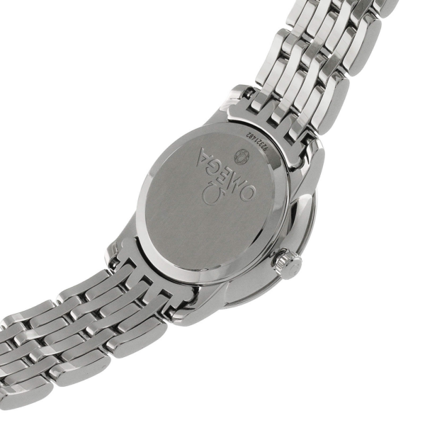 Đồng Hồ Omega De Ville Prestige Black Dial Ladies 'Silver' 424-10-24-60-01-001 - Ảnh 5