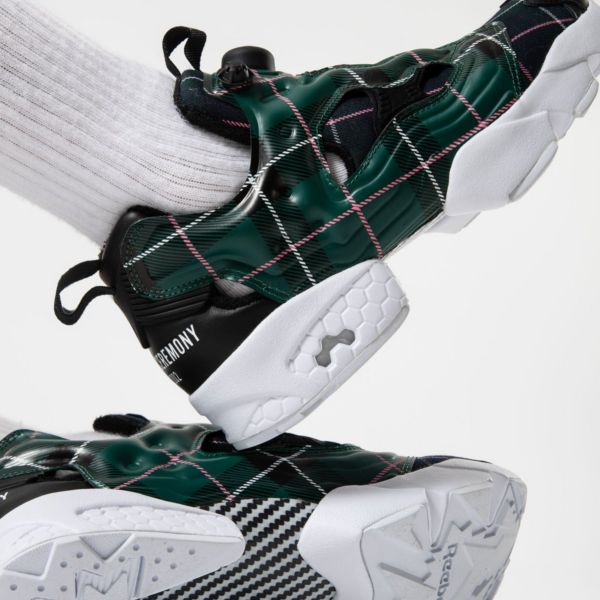 Giày Reebok Opening Ceremony x InstaPump Fury OG Green Plaid FW2474 - Ảnh 2