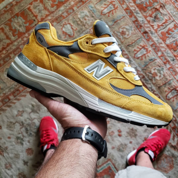 Giày New Balance 992 'Gold Cream' M992BB - Ảnh 3