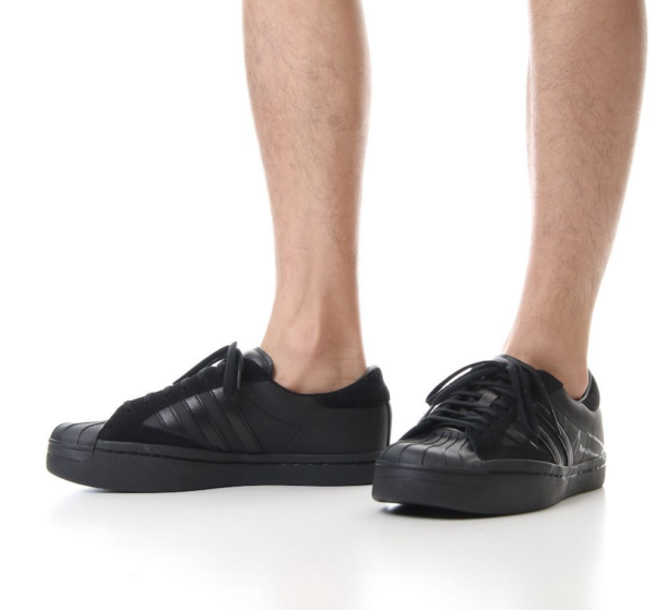 Giày Adidas Y-3 Yohji Pro Superstar Skate Low 'Black' EH2268 - Ảnh 2